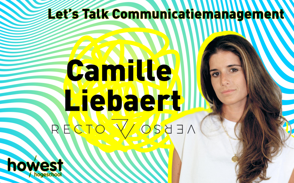 foto van Camille Liebaert voor Let's Talk Communicatiemanagement
