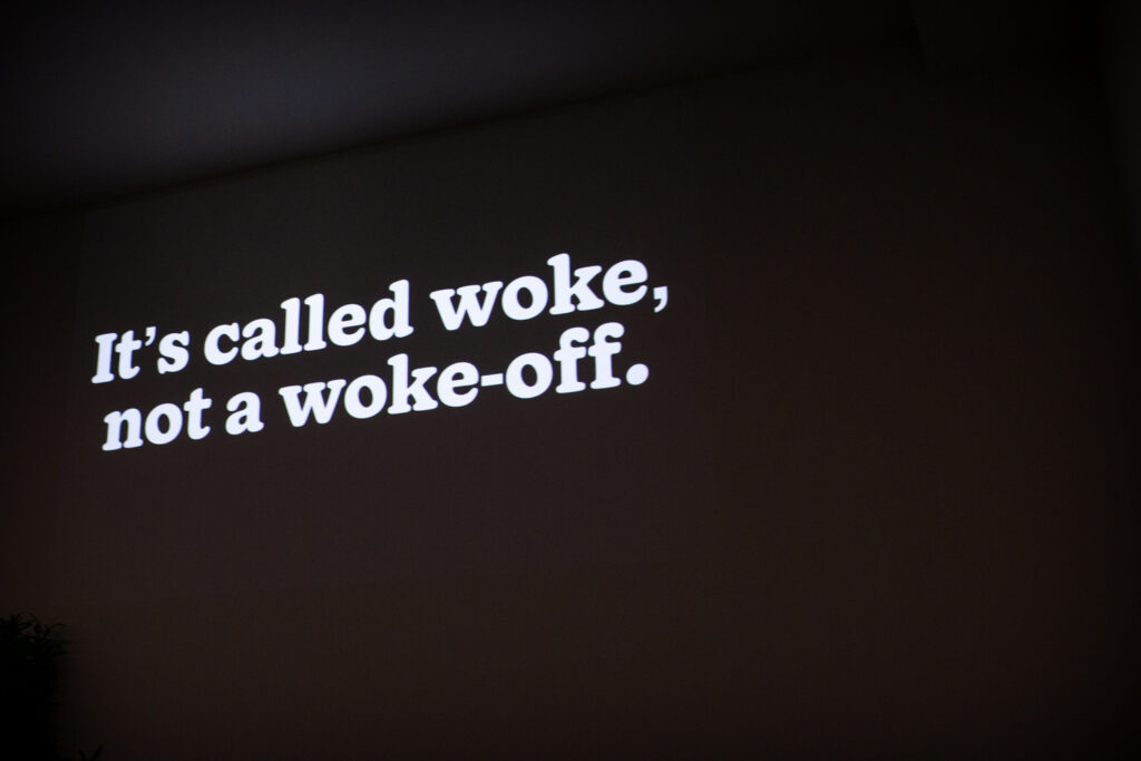 it's called woke, not a woke off by amély mondy